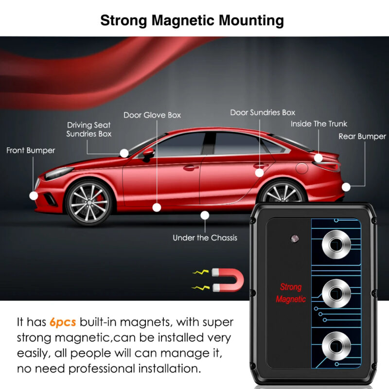 Traceur GPS MiCODUS ML808G 4G – Batterie 10 000 mAh avec écoute à distance – Image 5