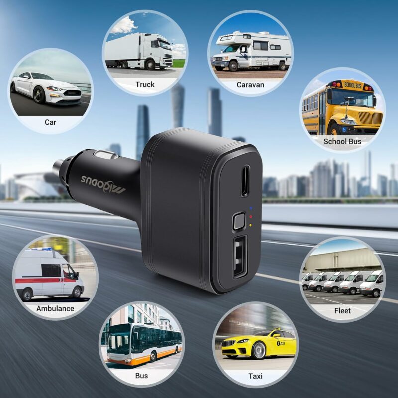 MiCODUS MV77G – Traceur GPS 4G pour Voiture avec SOS & Moniteur Vocal – Image 7