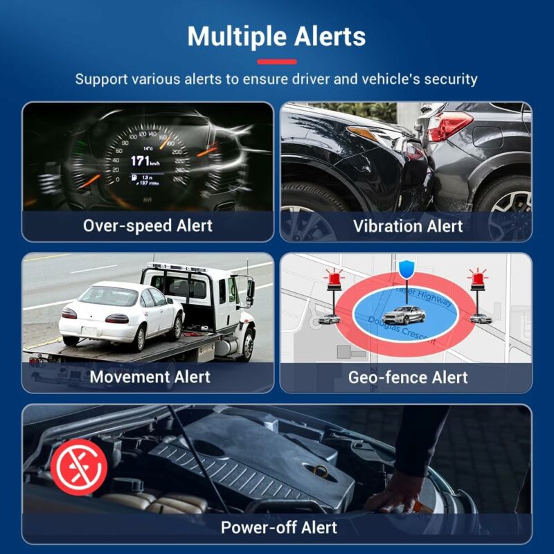 MiCODUS MV77G – Traceur GPS 4G pour Voiture avec SOS & Moniteur Vocal – Image 4