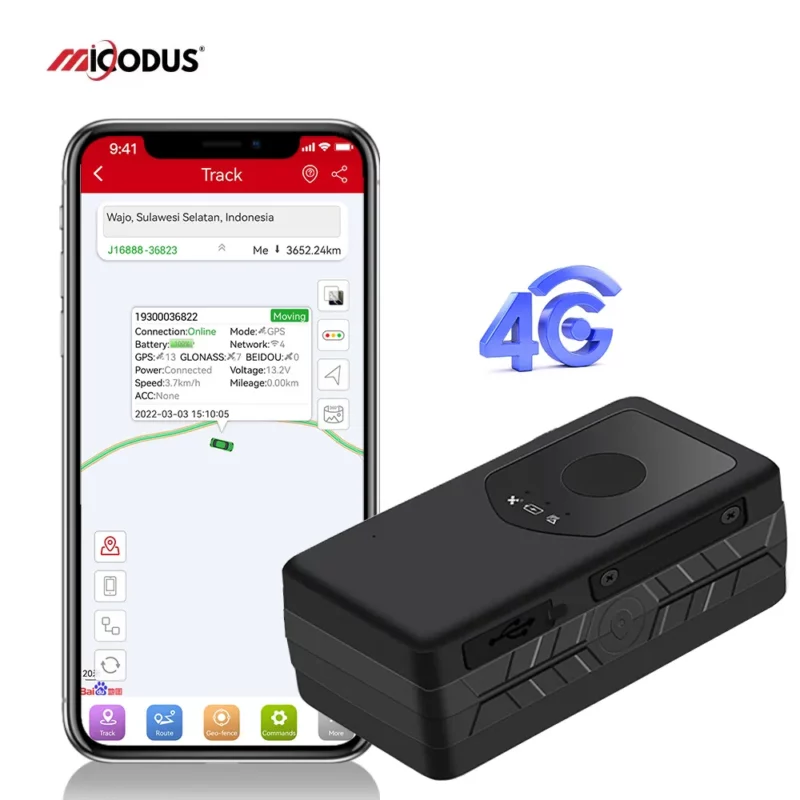 Traceur GPS 4G Micodus MP90G – Batterie Longue Durée 3000mAh & Étanchéité IP65 – Image 5